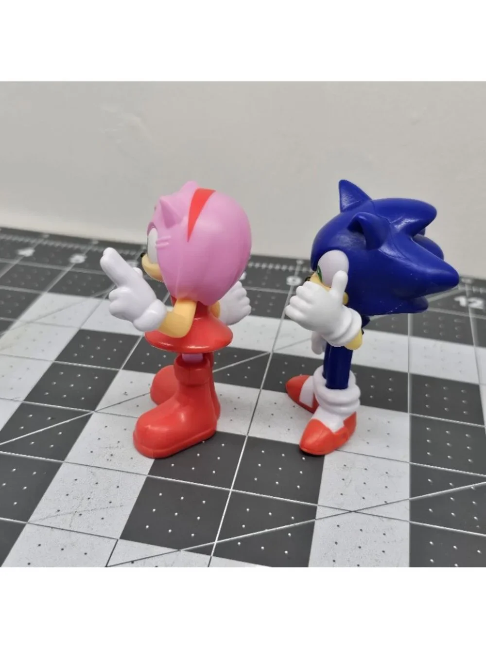 Sonic and Amy Rose 2025 Burger King Toys Cake Toppers Kids Meal Figures Lot